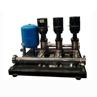 Good price ফ্রিকোয়েন্সি বুস্টার ওয়াটার পাম্প জল সরবরাহ সরঞ্জাম 1স্ট্যান্ডবাই 1স্টার্ট .এসএস304 পাইপলাইন এবং চাপ ট্যাঙ্ক সহ উপাদান পাম্প অনলাইন