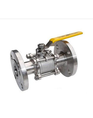 Good price SS304 SS316 CF8M থ্রি পিস ফ্ল্যাঞ্জ বল ভালভ কাস্ট আয়রন উপাদান অনলাইন