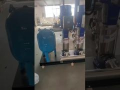 স্টেইনলেস স্টীল ম্যানিফোল্ড ওয়াটার বুস্টার পাম্প পাইপলাইন এবং চাপ ট্যাংক সঙ্গে সেট